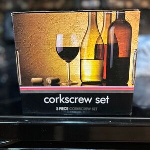 New In Box Corkscrew Upgrated Wine Opener W Accessories